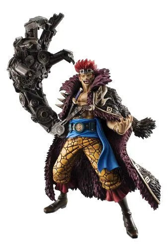 Eustass Kid Figure | Portrait Of Pirates Maximumㅤ – MegaHouse – ActionFigure Brasil