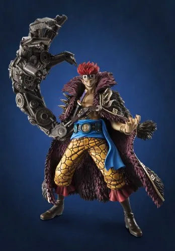 Eustass Kid Figure | Portrait Of Pirates Maximumㅤ – MegaHouse – ActionFigure Brasil