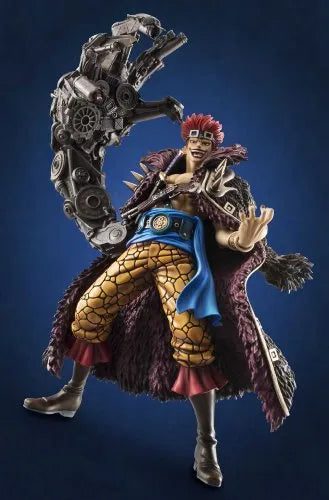 Eustass Kid Figure | Portrait Of Pirates Maximumㅤ – MegaHouse – ActionFigure Brasil