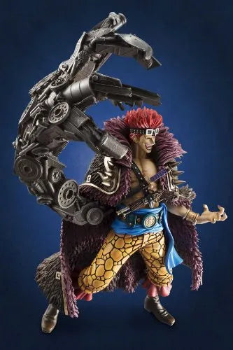 Eustass Kid Figure | Portrait Of Pirates Maximumㅤ – MegaHouse – ActionFigure Brasil