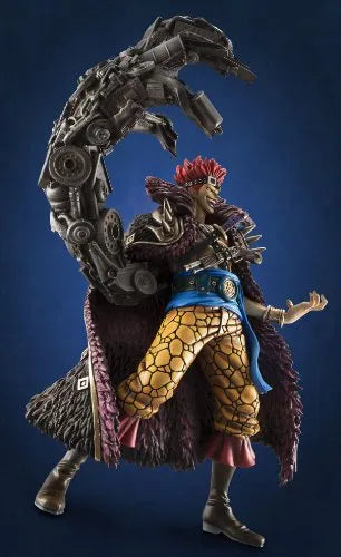Eustass Kid Figure | Portrait Of Pirates Maximumㅤ – MegaHouse – ActionFigure Brasil