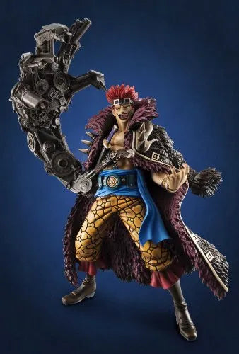 Eustass Kid Figure | Portrait Of Pirates Maximumㅤ – MegaHouse – ActionFigure Brasil
