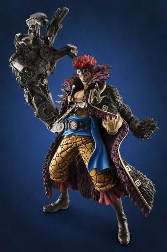 Eustass Kid Figure | Portrait Of Pirates Maximumㅤ – MegaHouse – ActionFigure Brasil