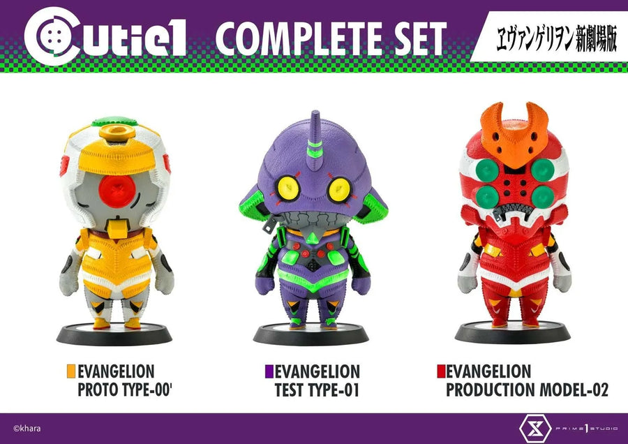 Evangelion Complete Set (Regular Version) Evangelion – Prime1Studio – ActionFigure Brasil