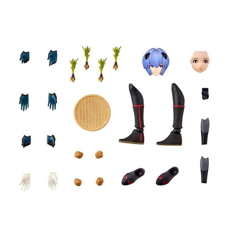 EVANGELION EVOLUTION EV-022 Evangelion: 3.0+1.0 Thrice Upon a Time Rei Ayanami [Name] 3rd Ver.ㅤ – Kaiyodo – ActionFigure Brasil