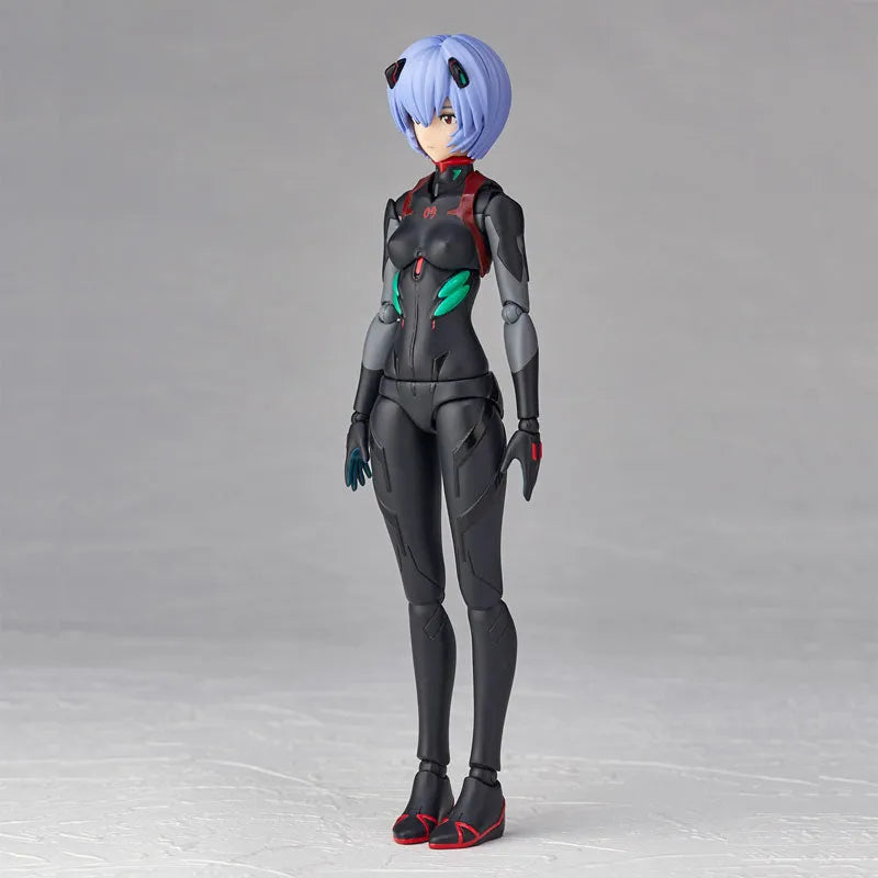 EVANGELION EVOLUTION EV-022 Evangelion: 3.0+1.0 Thrice Upon a Time Rei Ayanami [Name] 3rd Ver.ㅤ – Kaiyodo – ActionFigure Brasil