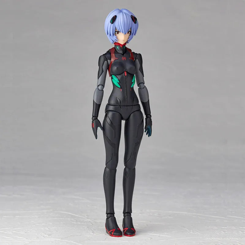 EVANGELION EVOLUTION EV-022 Evangelion: 3.0+1.0 Thrice Upon a Time Rei Ayanami [Name] 3rd Ver.ㅤ – Kaiyodo – ActionFigure Brasil