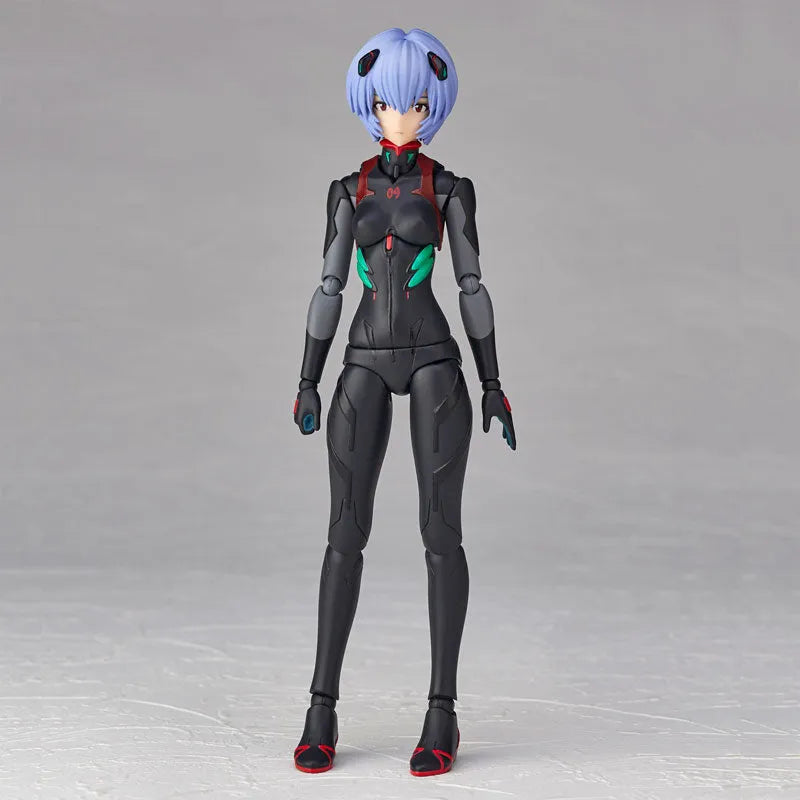 EVANGELION EVOLUTION EV-022 Evangelion: 3.0+1.0 Thrice Upon a Time Rei Ayanami [Name] 3rd Ver.ㅤ – Kaiyodo – ActionFigure Brasil