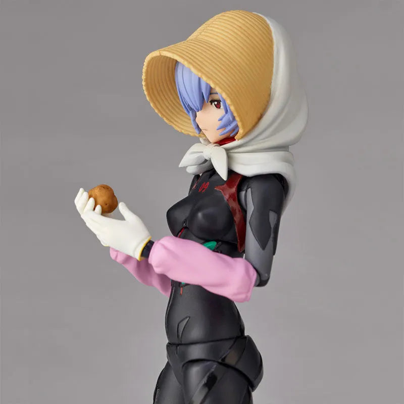 EVANGELION EVOLUTION EV-022 Evangelion: 3.0+1.0 Thrice Upon a Time Rei Ayanami [Name] 3rd Ver.ㅤ – Kaiyodo – ActionFigure Brasil
