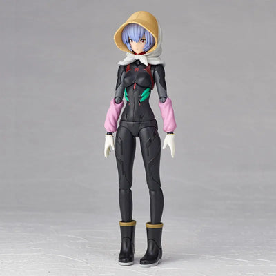 EVANGELION EVOLUTION EV-022 Evangelion: 3.0+1.0 Thrice Upon a Time Rei Ayanami [Name] 3rd Ver.ㅤ – Kaiyodo – ActionFigure Brasil — embalagem