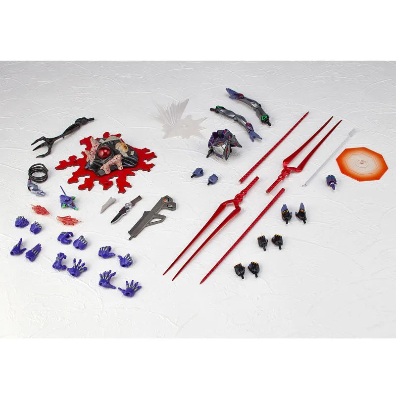 EVANGELION EVOLUTION EV-EX EVA-01 & EVA-13 + Spear of Gaiusㅤ – Kaiyodo – ActionFigure Brasil