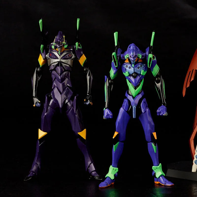EVANGELION EVOLUTION EV-EX EVA-01 & EVA-13 + Spear of Gaiusㅤ – Kaiyodo – ActionFigure Brasil