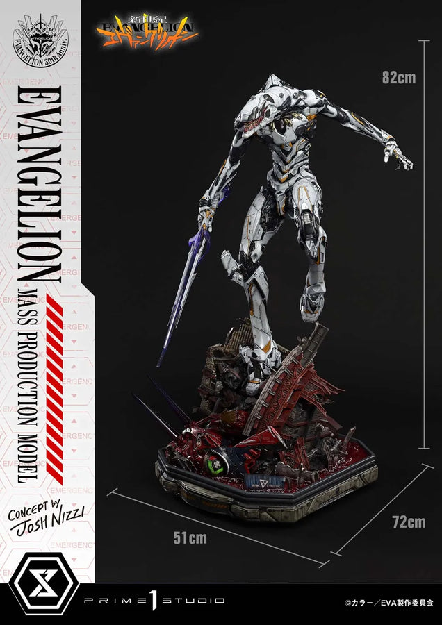 Evangelion Mass Production Model (Deluxe Bonus Version) NEON GENESIS EVANGELION – Prime1Studio – ActionFigure Brasil