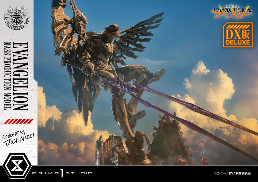 Evangelion Mass Production Model (Deluxe Bonus Version) NEON GENESIS EVANGELION – Prime1Studio – ActionFigure Brasil