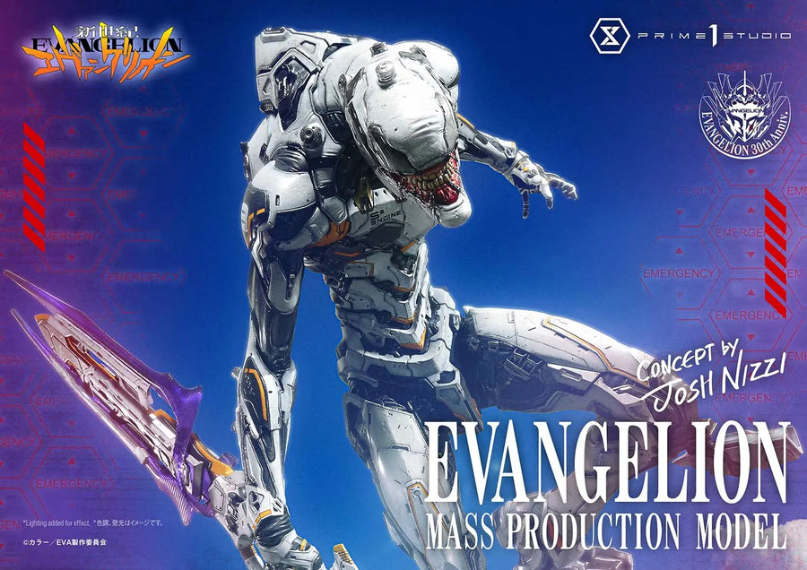 Evangelion Mass Production Model (Deluxe Bonus Version) NEON GENESIS EVANGELION – Prime1Studio – ActionFigure Brasil
