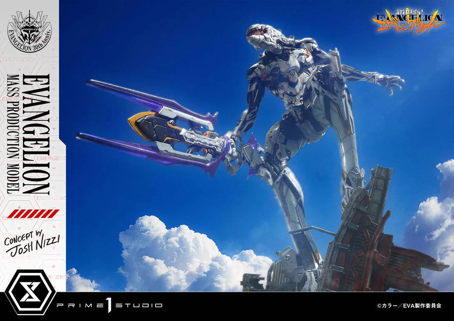Evangelion Mass Production Model (Deluxe Bonus Version) NEON GENESIS EVANGELION – Prime1Studio – ActionFigure Brasil