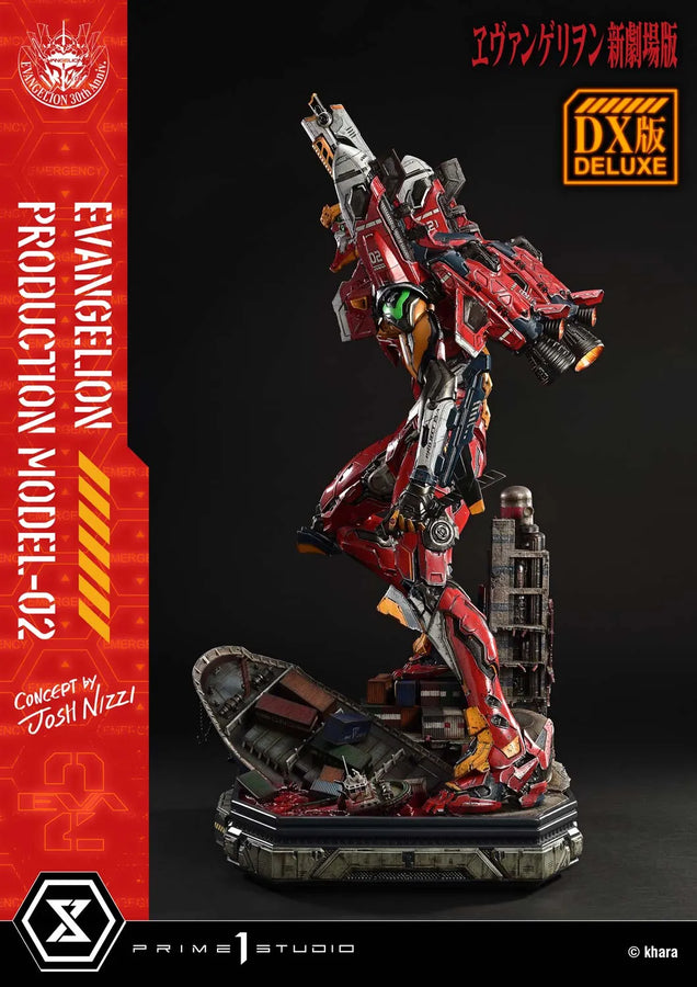Evangelion Production Model-02 (Deluxe Bonus Version) Evangelion – Prime1Studio – ActionFigure Brasil