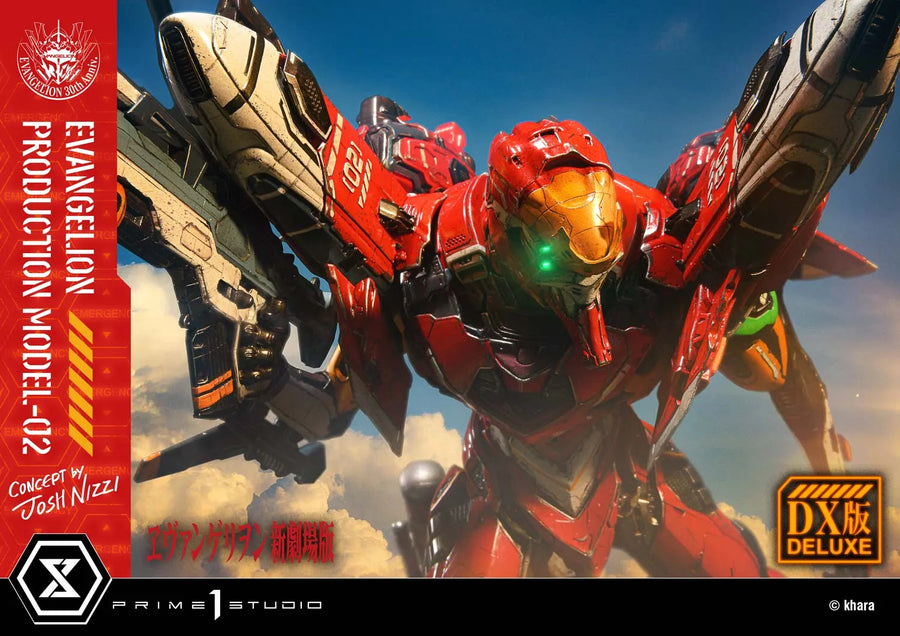 Evangelion Production Model-02 (Deluxe Bonus Version) Evangelion – Prime1Studio – ActionFigure Brasil