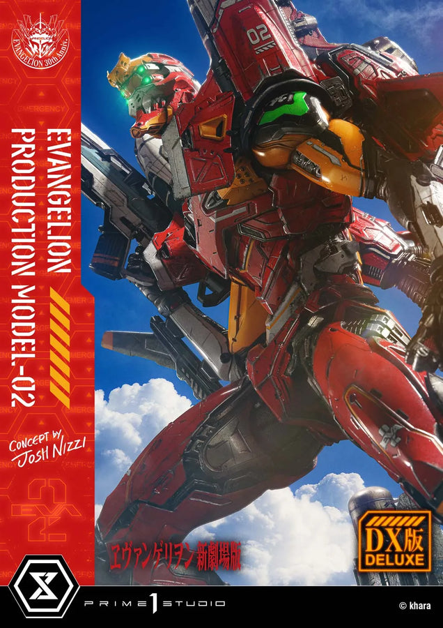 Evangelion Production Model-02 (Deluxe Bonus Version) Evangelion – Prime1Studio – ActionFigure Brasil