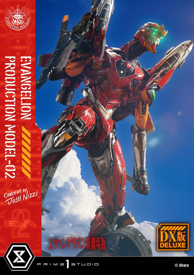 Evangelion Production Model-02 (Deluxe Bonus Version) Evangelion – Prime1Studio – ActionFigure Brasil