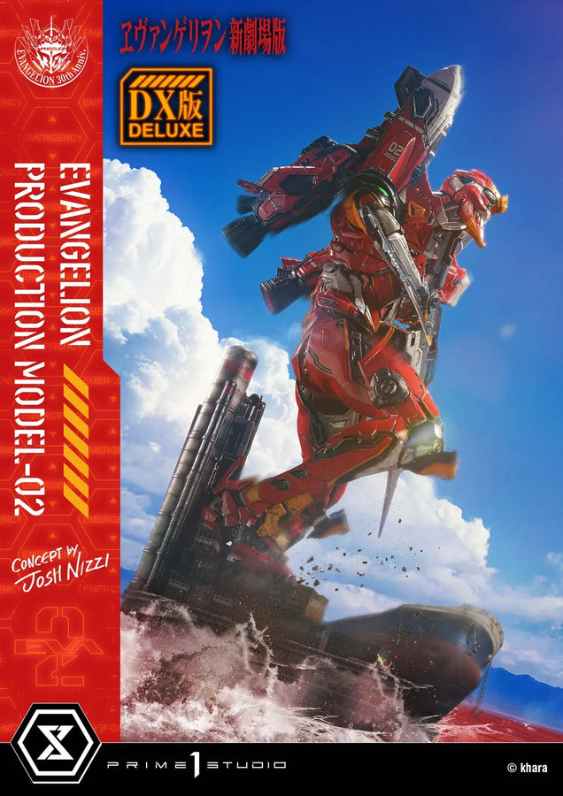 Evangelion Production Model-02 (Deluxe Bonus Version) Evangelion – Prime1Studio – ActionFigure Brasil