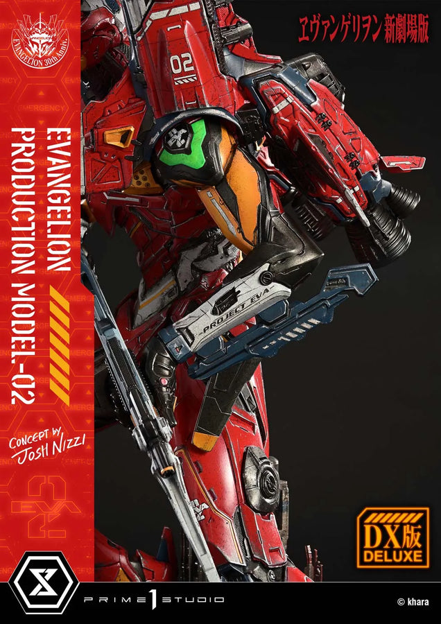 Evangelion Production Model-02 (Deluxe Bonus Version) Evangelion – Prime1Studio – ActionFigure Brasil