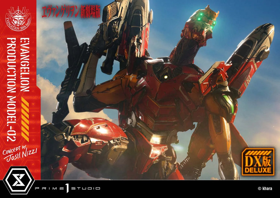 Evangelion Production Model-02 (Deluxe Bonus Version) Evangelion – Prime1Studio – ActionFigure Brasil