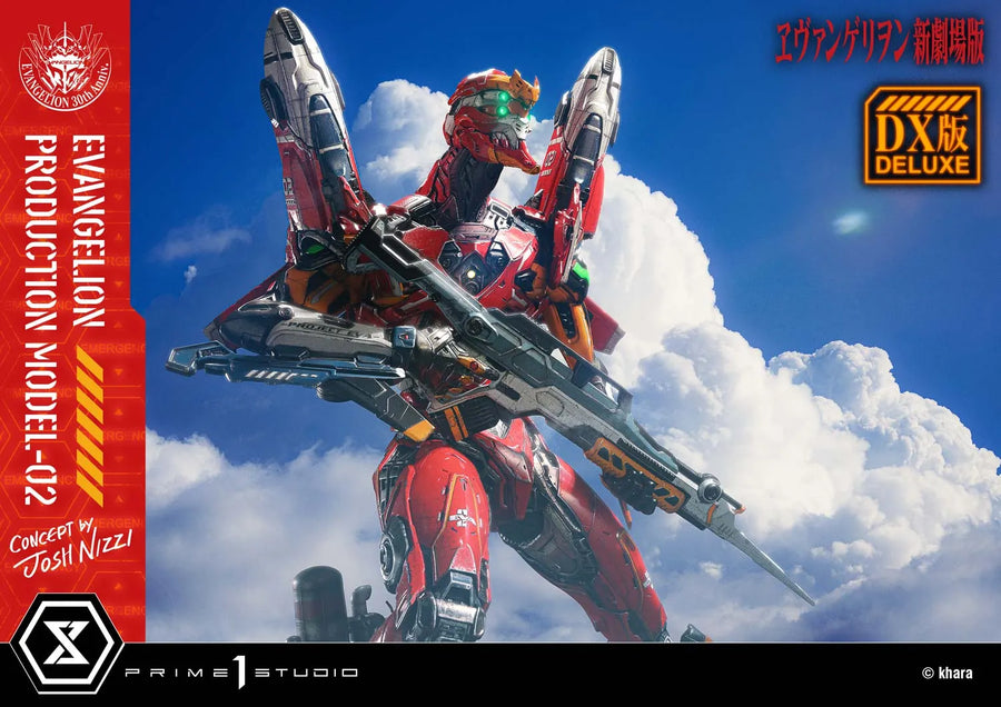 Evangelion Production Model-02 (Deluxe Bonus Version) Evangelion – Prime1Studio – ActionFigure Brasil