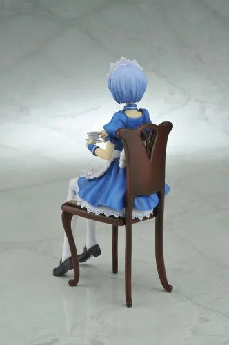 Evangelion Shin Gekijouban - Ayanami Rei - 1/7 - Maid ver. (Kotobukiya)ㅤ – Kotobukiya – ActionFigureBrasil — com base expositora