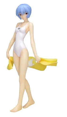 Evangelion Shin Gekijouban - Ayanami Rei - Beach Queens - 1/10 - Swimsuit ver. (Wave)ㅤ – Wave – ActionFigure Brasil