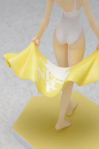 Evangelion Shin Gekijouban - Ayanami Rei - Beach Queens - 1/10 - Swimsuit ver. (Wave)ㅤ – Wave – ActionFigureBrasil — com base expositora