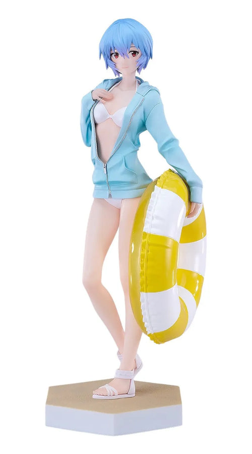 Evangelion Shin Gekijouban - Ayanami Rei - Beach Queens - Pop Up Parade - L (Good Smile Company) [Shop Exclusive]ㅤ – Good Smile Company – ActionFigure Brasil
