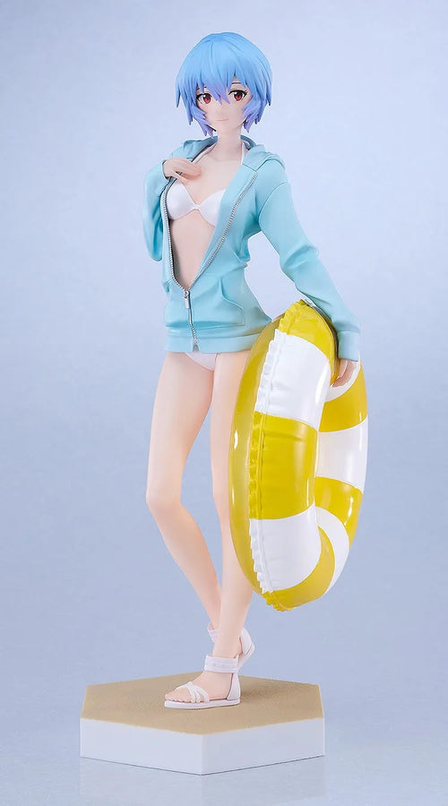 Evangelion Shin Gekijouban - Ayanami Rei - Beach Queens - Pop Up Parade - L (Good Smile Company) [Shop Exclusive]ㅤ – Good Smile Company – ActionFigure Brasil
