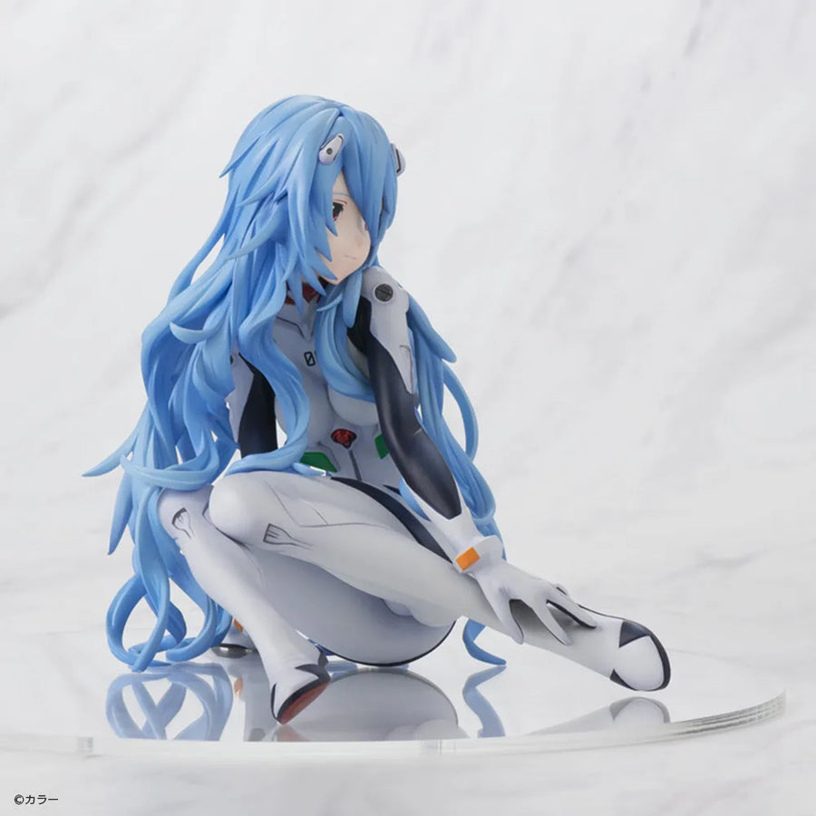 Evangelion Shin Gekijouban - Ayanami Rei - S-Fire - 1/7 - Long Hair Ver. (SEGA) [Shop Exclusive]ㅤ – Sega – ActionFigure Brasil