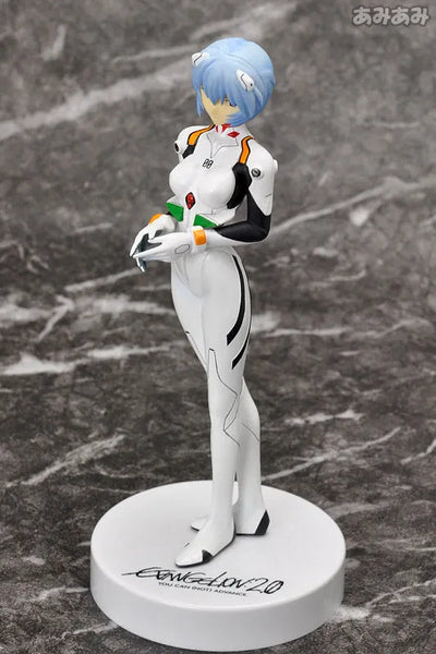 Evangelion Shin Gekijouban - Ayanami Rei - Treasure Figure Collection - 1/10 - Plug Suit ver. (Wave)ㅤ – Wave – ActionFigureBrasil — com base expositora