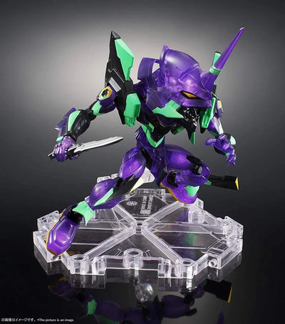 Evangelion Shin Gekijouban - EVA-01 - EVA Unit - NXEDGE STYLE - Night Combat ver. (Bandai Spirits)ㅤ – Bandai Spirits As Manufacturer – ActionFigure Brasil — com base expositora