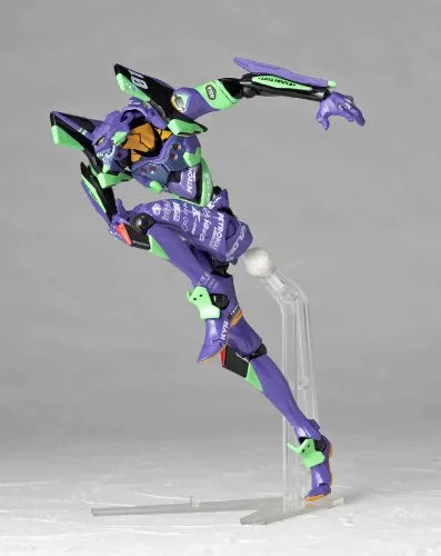 Evangelion Shin Gekijouban - EVA-01 - Revoltech - 100EX - Eva Racing 2012/ Evangelion RT EVA-01 Apple Shiden (Kaiyodo)ㅤ – Kaiyodo – ActionFigure Brasil