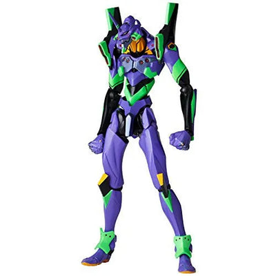 Evangelion Shin Gekijouban - EVA-01 - Sachiel - Evangelion Evolution EV-001 - Legacy of Revoltech LR-048 - Revoltech No.100 (Kaiyodo)ㅤ – Kaiyodo – ActionFigure Brasil