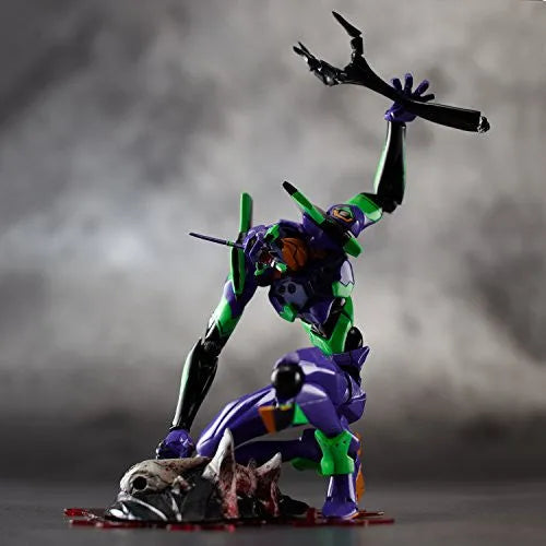 Evangelion Shin Gekijouban - EVA-01 - Sachiel - Evangelion Evolution EV-001 - Legacy of Revoltech LR-048 - Revoltech No.100 (Kaiyodo)ㅤ – Kaiyodo – ActionFigure Brasil