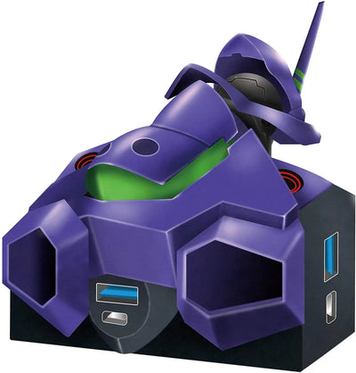 Evangelion Shin Gekijouban - EVA-01 - USB hub, 3.0 and Type-C (Union Creative)ㅤ – Union Creative – ActionFigureBrasil — detalhe do produto