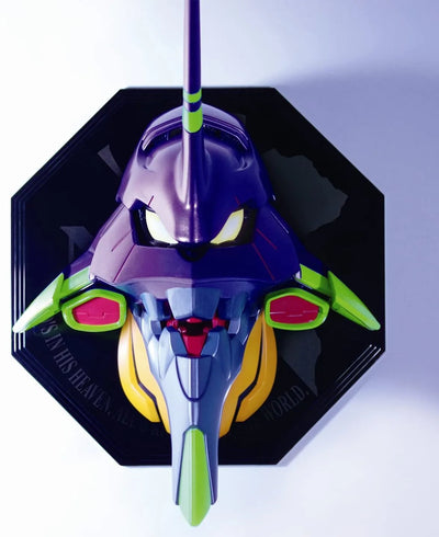 Evangelion Shin Gekijouban - EVA-01 - Wall-Mount Figure (EVANGELION STORE)ㅤ – Akiyama Koubou – ActionFigure Brasil — close