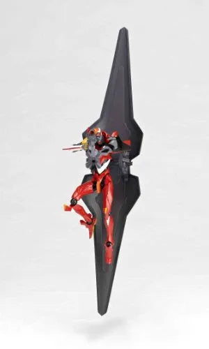 Evangelion Shin Gekijouban - EVA-02 - Revoltech 124 - 124 - TV Edition Trailer Ver. (Kaiyodo)ㅤ – Kaiyodo – ActionFigure Brasil — ângulo diferente