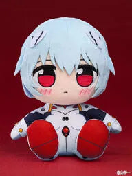 Evangelion Shin Gekijouban: Ha - Ayanami Rei - Kuripan Nuigurumi (Good Smile Company)ㅤ – Good Smile Company – ActionFigure Brasil — ângulo diferente