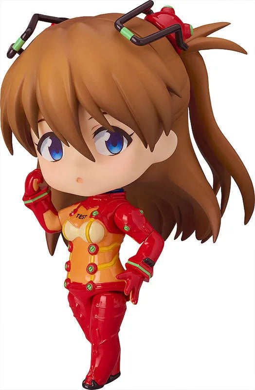 Evangelion Shin Gekijouban: Ha - Souryuu Asuka Langley - Nendoroid #2810 - Test Suit Ver. (Good Smile Company)ㅤ – Good Smile Company – ActionFigure Brasil