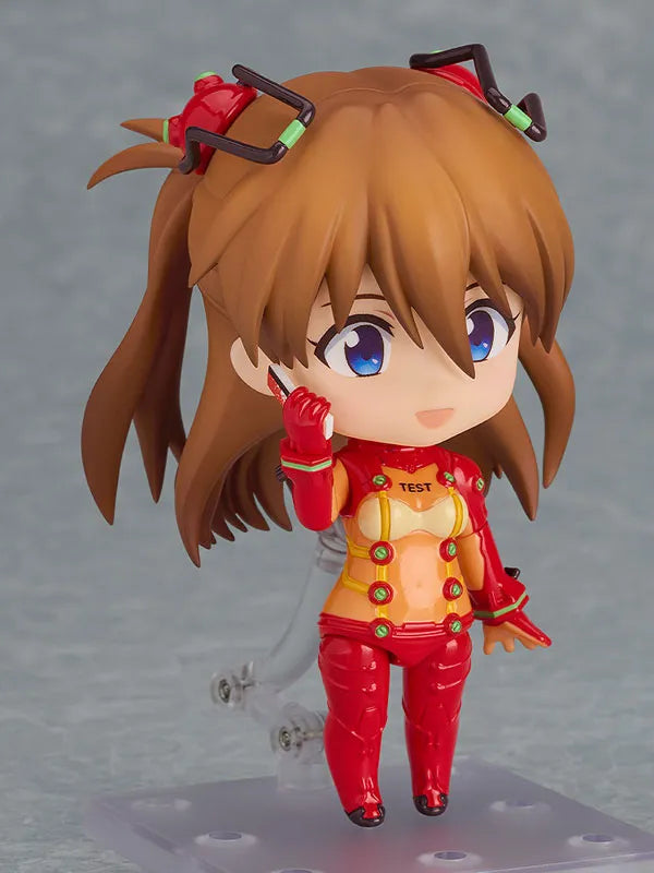 Evangelion Shin Gekijouban: Ha - Souryuu Asuka Langley - Nendoroid #2810 - Test Suit Ver. (Good Smile Company)ㅤ – Good Smile Company – ActionFigure Brasil