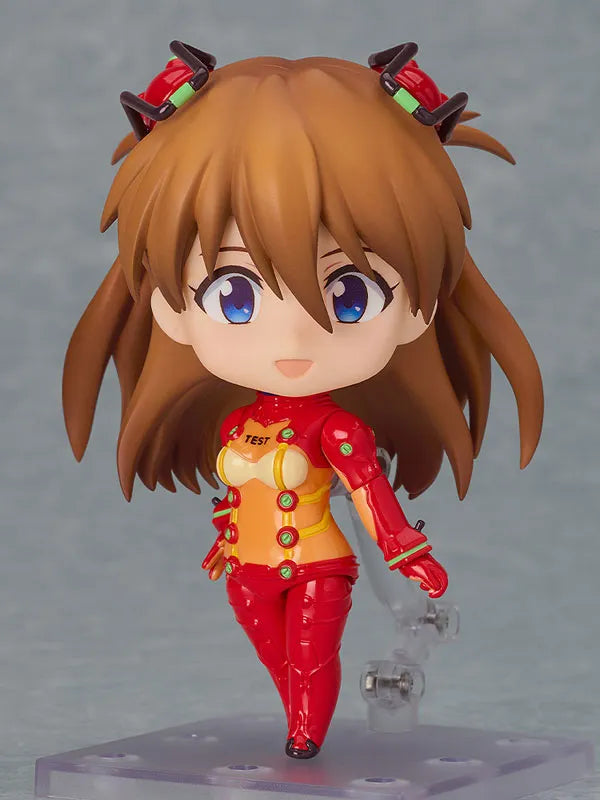 Evangelion Shin Gekijouban: Ha - Souryuu Asuka Langley - Nendoroid #2810 - Test Suit Ver. (Good Smile Company)ㅤ – Good Smile Company – ActionFigure Brasil