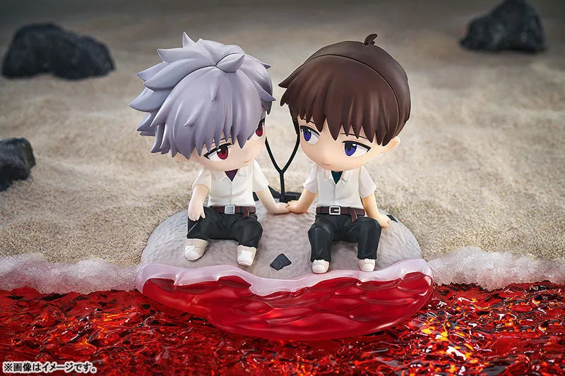Evangelion Shin Gekijouban - Ikari Shinji - Nagisa Kaworu - Mini Memory (Good Smile Arts Shanghai, Good Smile Company)ㅤ – Good Smile Arts Shanghai as ManufacturerGood Smile Company – ActionFigure Brasil