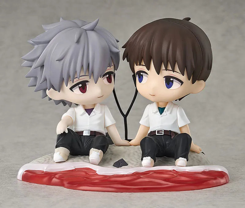 Evangelion Shin Gekijouban - Ikari Shinji - Nagisa Kaworu - Mini Memory (Good Smile Arts Shanghai, Good Smile Company)ㅤ – Good Smile Arts Shanghai as ManufacturerGood Smile Company – ActionFigure Brasil
