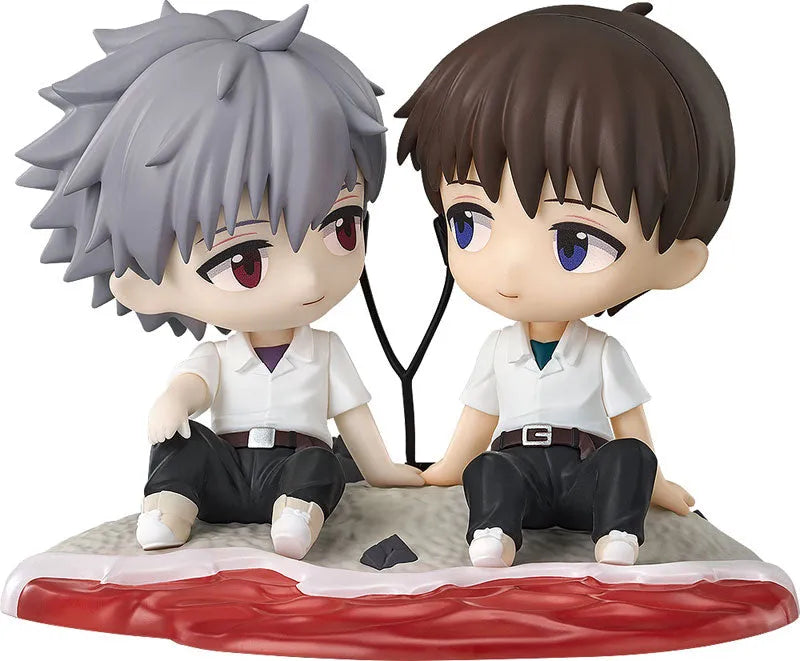 Evangelion Shin Gekijouban - Ikari Shinji - Nagisa Kaworu - Mini Memory (Good Smile Arts Shanghai, Good Smile Company)ㅤ – Good Smile Arts Shanghai as ManufacturerGood Smile Company – ActionFigure Brasil