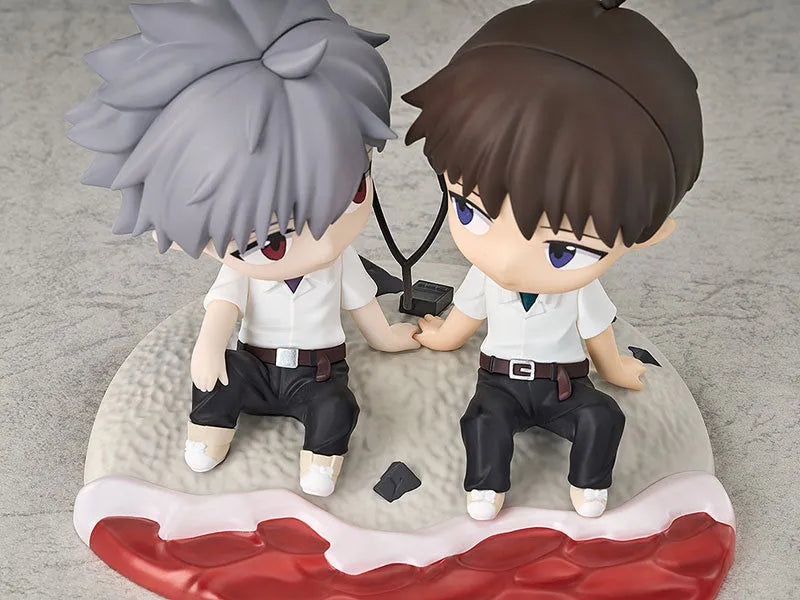 Evangelion Shin Gekijouban - Ikari Shinji - Nagisa Kaworu - Mini Memory (Good Smile Arts Shanghai, Good Smile Company)ㅤ – Good Smile Arts Shanghai as ManufacturerGood Smile Company – ActionFigure Brasil